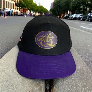 The American Queen Baseball Cap 1995 Pittsburgh Pa Snapback Flag Mcdermott Black